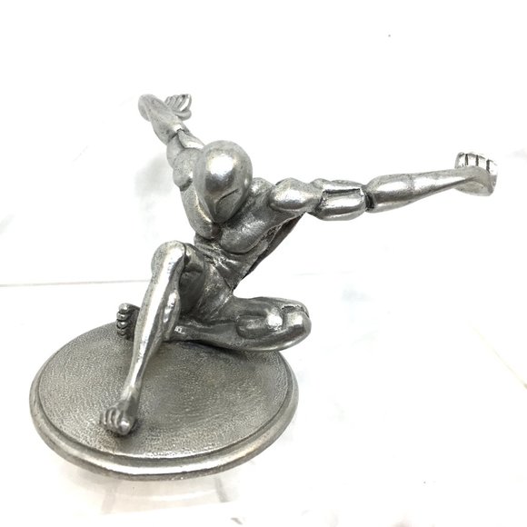 Jac Zagoory Designs Atlas Pewter Sculpture Pen Holder - Picture 2 of 15